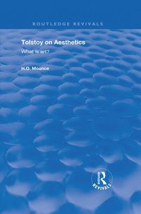 Produktbild: Tolstoy on Aesthetics