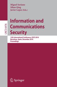 Produktbild: Information and Communications Security