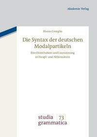 Produktbild: Die Syntax der deutschen Modalpartikeln