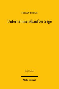 Produktbild: Unternehmenskaufvertr&auml;ge