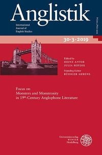 Produktbild: Anglistik. International Journal of English Studies. Volume 30.3 (2019)