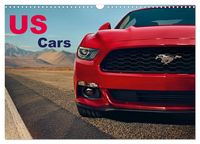 Produktbild: US Cars Kalender (Wandkalender 2026 DIN A3 quer), CALVENDO Monatskalender