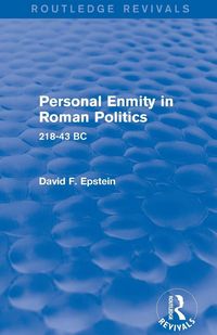 Produktbild: Personal Enmity in Roman Politics (Routledge Revivals)
