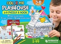 Produktbild: Color Me Playhouse: 3D Puzzle and Book