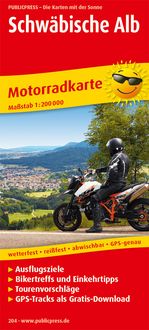 Bild vom Artikel Motorradkarte Schwäbische Alb 1 : 200 000 vom Autor 