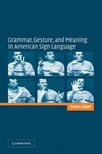 Produktbild: Grammar, Gesture, and Meaning in American Sign Language