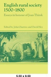 Produktbild: English Rural Society, 1500 1800