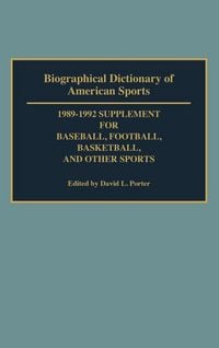 Produktbild: Biographical Dictionary of American Sports