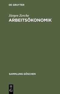 Produktbild: Arbeits&ouml;konomik