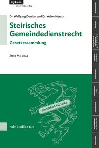 Produktbild: Steirisches Gemeindedienstrecht