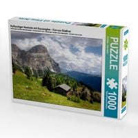 Produktbild: CALVENDO Puzzle Kolfuschger Hochalm mit Sassongher - Corvara S&uuml;dtirol | 1000 Teile Lege-Gr&ouml;&szlig;e 64x48cm Foto-Puzzle f&uuml;r gl&uuml;ckliche Stunden