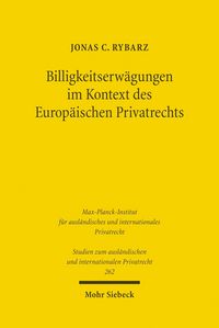 Produktbild: Billigkeitserw&auml;gungen im Kontext des Europ&auml;ischen Privatrechts
