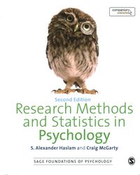 Produktbild: Haslam, S: Research Methods and Statistics in Psychology