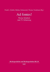 Produktbild: Ad fontes!