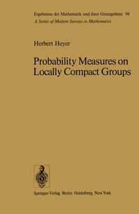 Produktbild: Probability Measures on Locally Compact Groups