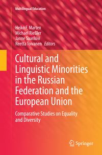 Produktbild: Cultural and Linguistic Minorities in the Russian Federation and the European Union