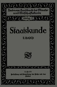 Produktbild: Staatskunde