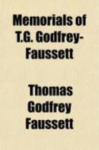 Produktbild: Memorials of T.G. Godfrey-Faussett