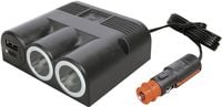 Produktbild: ProCar Dreifachsteckdose mit Power USB-C&reg;/A Doppelsteckdose 12 oder 24 V/DC