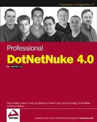 Produktbild: Professional DotNetNuke 4