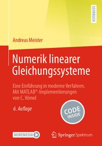 Produktbild: Numerik linearer Gleichungssysteme