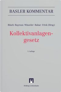 Produktbild: Kollektivanlagengesetz (KAG)