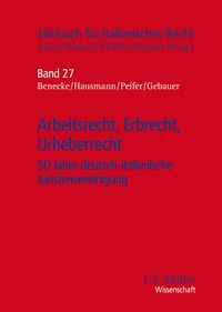 Produktbild: Arbeitsrecht, Erbrecht, Urheberrecht