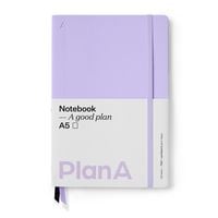 Produktbild: Notizbuch A5 Softcover Blanko Mauve Purple