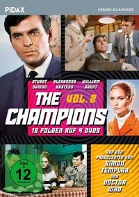 Produktbild: The Champions, Vol. 2 / Weitere 15 Folgen der preisgekr&ouml;nten Sci-Fi-Agentenserie (Pidax Serien-Klassiker) [4 DVDs]