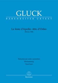 Produktbild: Atto d'Orfeo (aus "Le feste d'Apollo"; Parma Fassung von 1769)