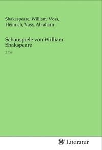 Produktbild: Schauspiele von William Shakspeare
