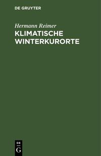 Produktbild: Klimatische Winterkurorte