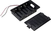 Produktbild: TRU COMPONENTS SBH361A Batteriehalter 6x Mignon (AA) Kabel