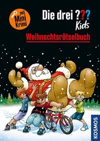 Produktbild: Die drei ??? Kids Weihnachtsr&auml;tselbuch