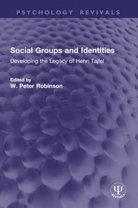 Produktbild: Social Groups and Identities