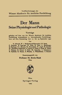 Produktbild: Der Mann Seine Physiologie und Pathologie