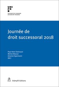Produktbild: Journ&eacute;e de droit successoral 2018