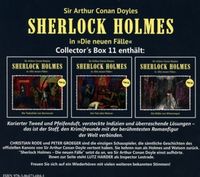 Sherlock Holmes - Die neuen Fälle: Collector's Box 11 (3CD)
