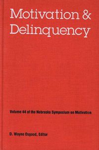 Produktbild: Nebraska Symposium on Motivation, 1996, Volume 44