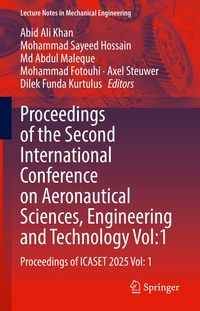 Produktbild: Proceedings of the Second International Conference on Aeronautical Sciences, Engineering and Technology Vol:1