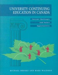 Produktbild: University Continuing Education in Canada