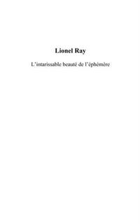 Produktbild: Lionel Ray