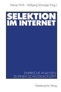 Produktbild: Selektion im Internet