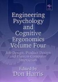Produktbild: Engineering Psychology and Cognitive Ergonomics