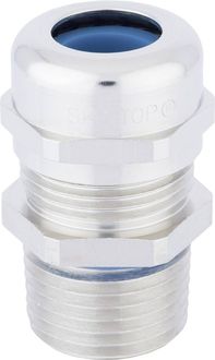 Produktbild: LAPP 53113702 Kabelverschraubung mit Zugentlastung, k&auml;ltebest&auml;ndig, UV-best&auml;ndig 1/2" Messing Messing 1 St.