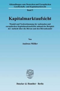 Produktbild: Kapitalmarktaufsicht.