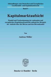 Produktbild: Kapitalmarktaufsicht.