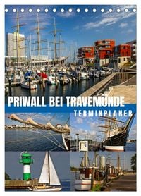 Produktbild: Priwall bei Travem&uuml;nde &ndash; Terminplaner (Tischkalender 2026 DIN A5 hoch), CALVENDO Monatskalender