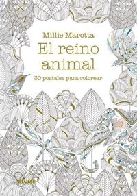 Produktbild: Postales : el reino animal : 30 postales para colorear
