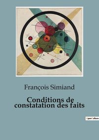 Produktbild: Conditions de constatation des faits